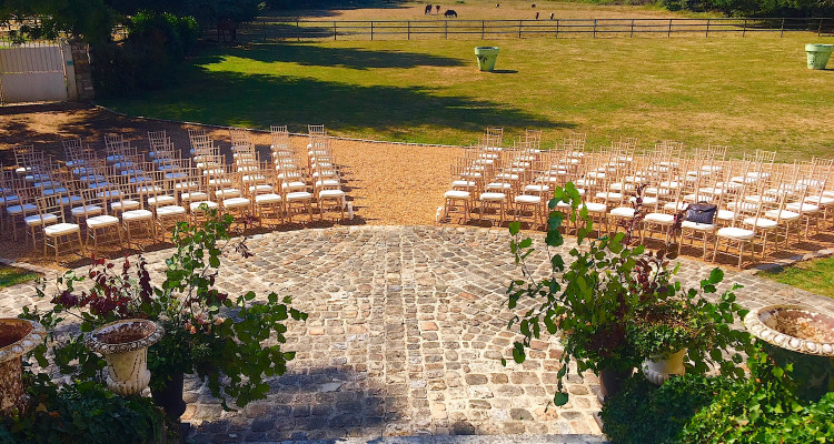 Organisation d’un Séminaire sur la terrasse du parc du Château de Vaugrigneuse