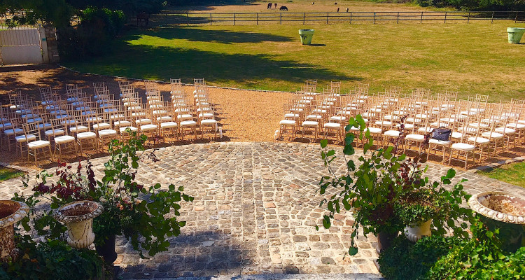 Organisation d’un Séminaire sur la terrasse du parc du Château de Vaugrigneuse