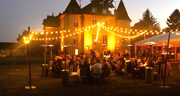 Soirée de réception avec Dîner champêtre au Château de Vaugrigneuse