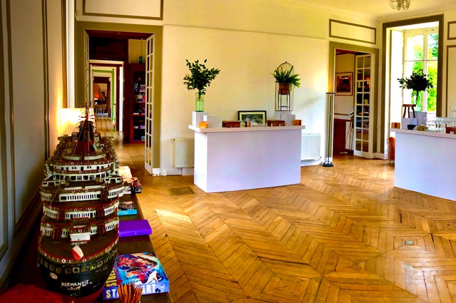 Château de Vaugrigneuse : le grand salon - location pour évènements, séminaires ou réceptions