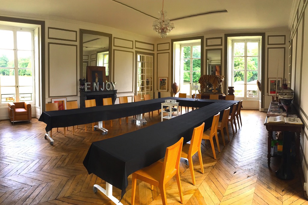Château de Vaugrigneuse : le grand salon - location pour évènements, séminaires ou réceptions