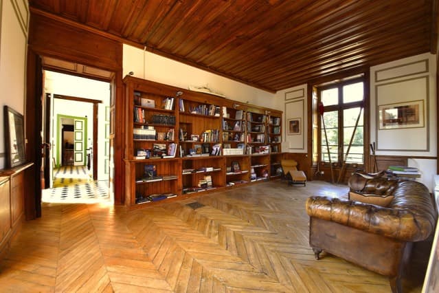 Château de Vaugrigneuse, bibliothèque : salle de réception