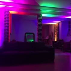 Le « Gallery » préparé pour une soirée anniversaire.