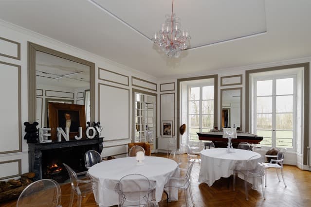 © Photo Luis Courtot Château de Vaugrigneuse : le grand salon - location pour évènements, séminaires ou réceptions