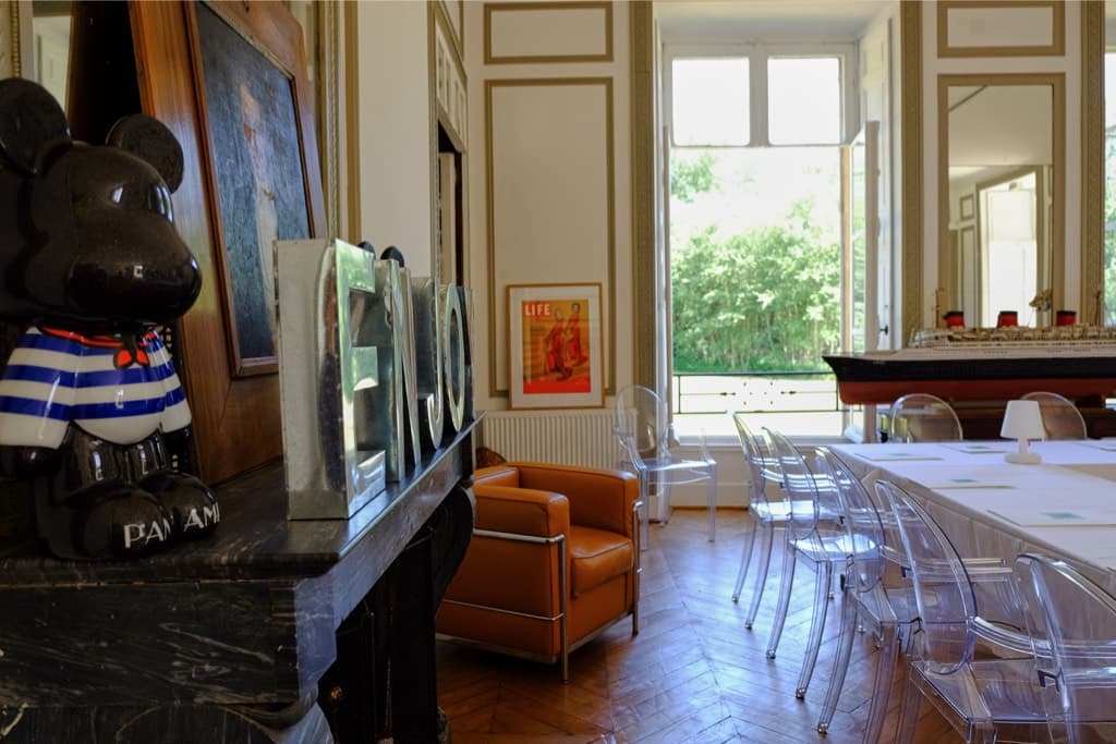 Château de Vaugrigneuse : le grand salon - location pour évènements, séminaires ou réceptions