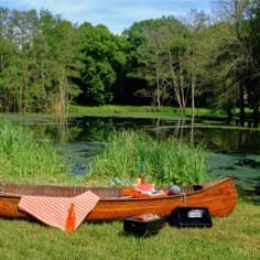 Les bords de l’étang en formule Barbecue avec notre partenaire Weber.