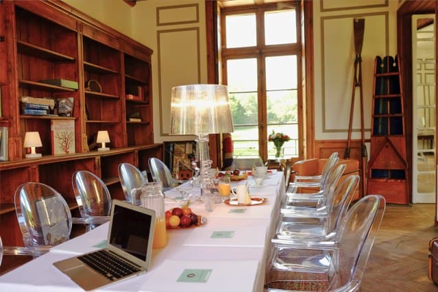 Château de Vaugrigneuse - Bibliothèque : réunions d’entreprise / réunions de travail