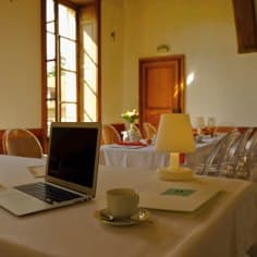 La salle des gardes lors d’un séminaire.