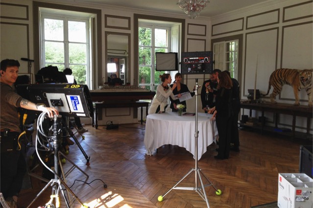 Tournage d’une série TF1 au château de Vaugrigneuse