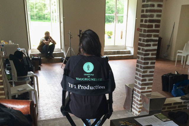 Tournage série TF1 TF1 au Château de Vaugrigneuse