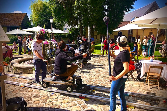Tournage au Château de Vaugrigneuse