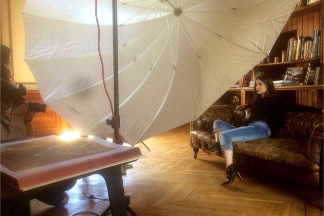 Shooting mode Sarenza Sarenza au Château de Vaugrigneuse