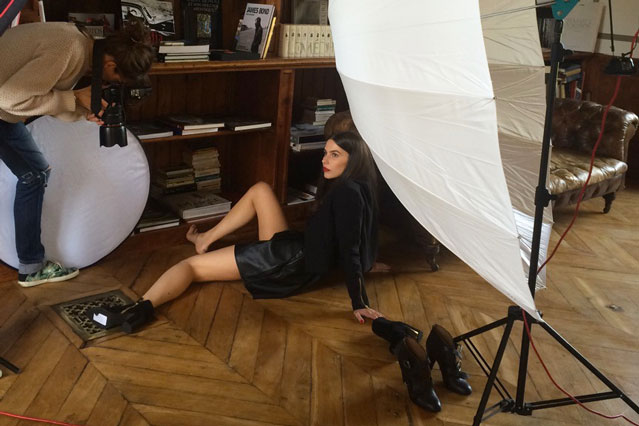 Shooting mode Sarenza Sarenza au Château de Vaugrigneuse